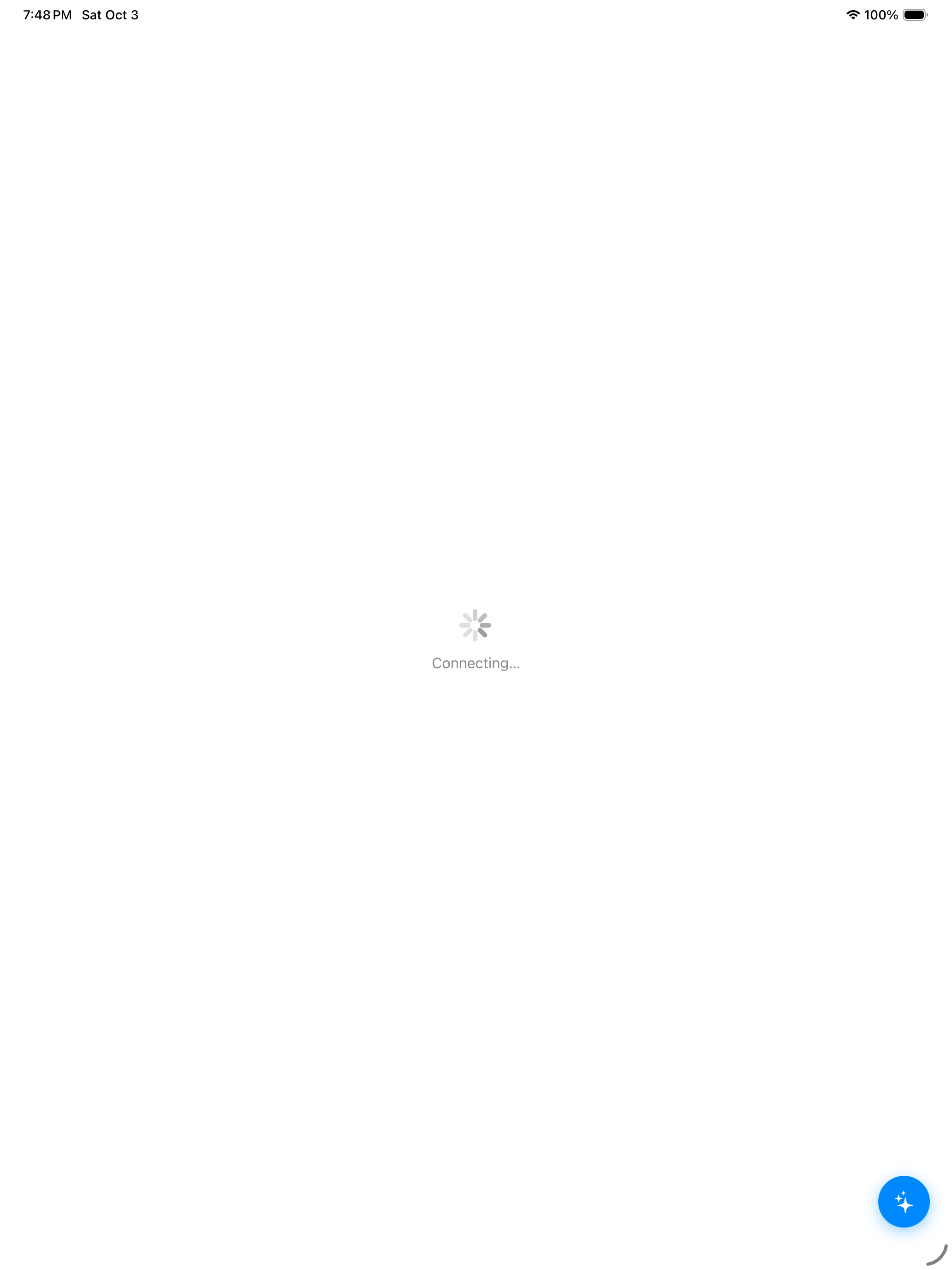 iPad screenshot