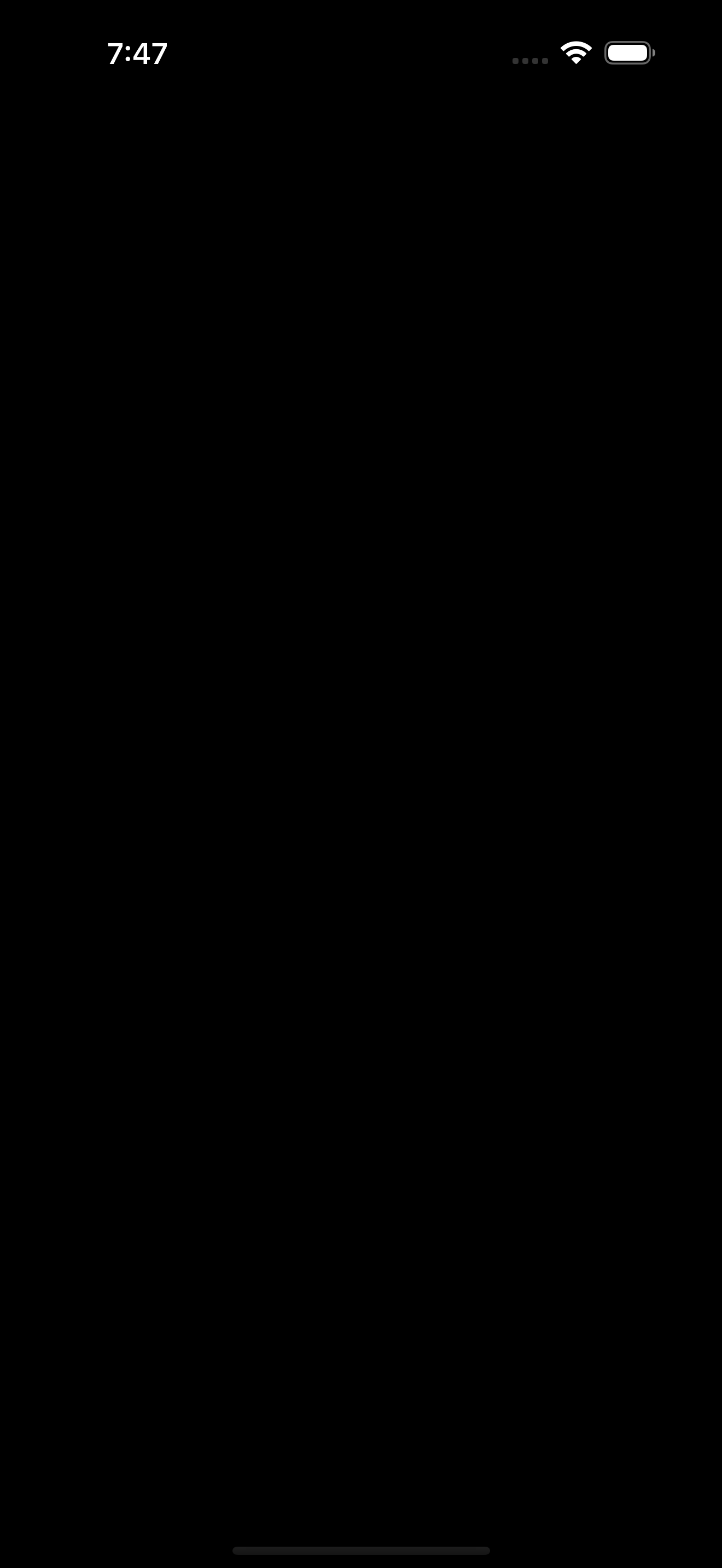 iPhone screenshot