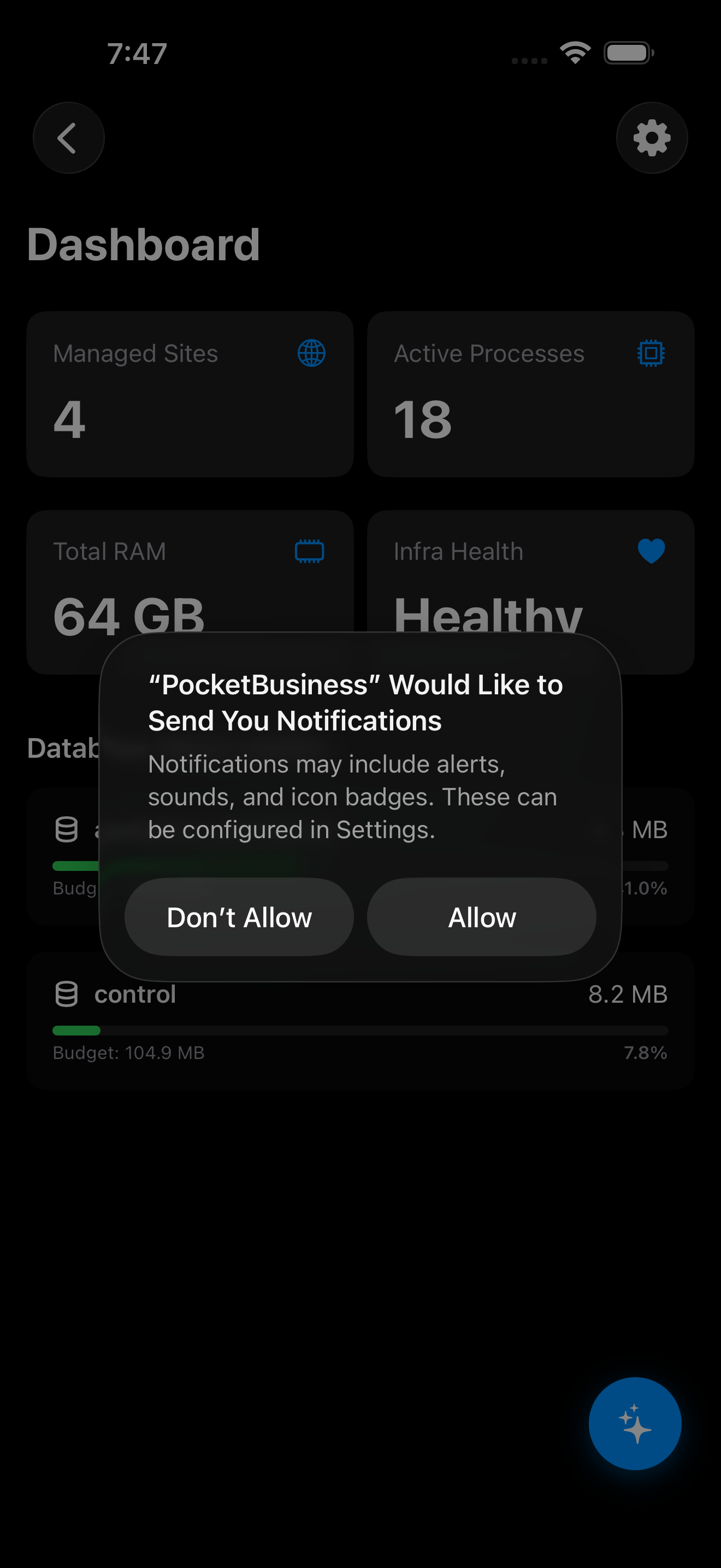iPhone screenshot