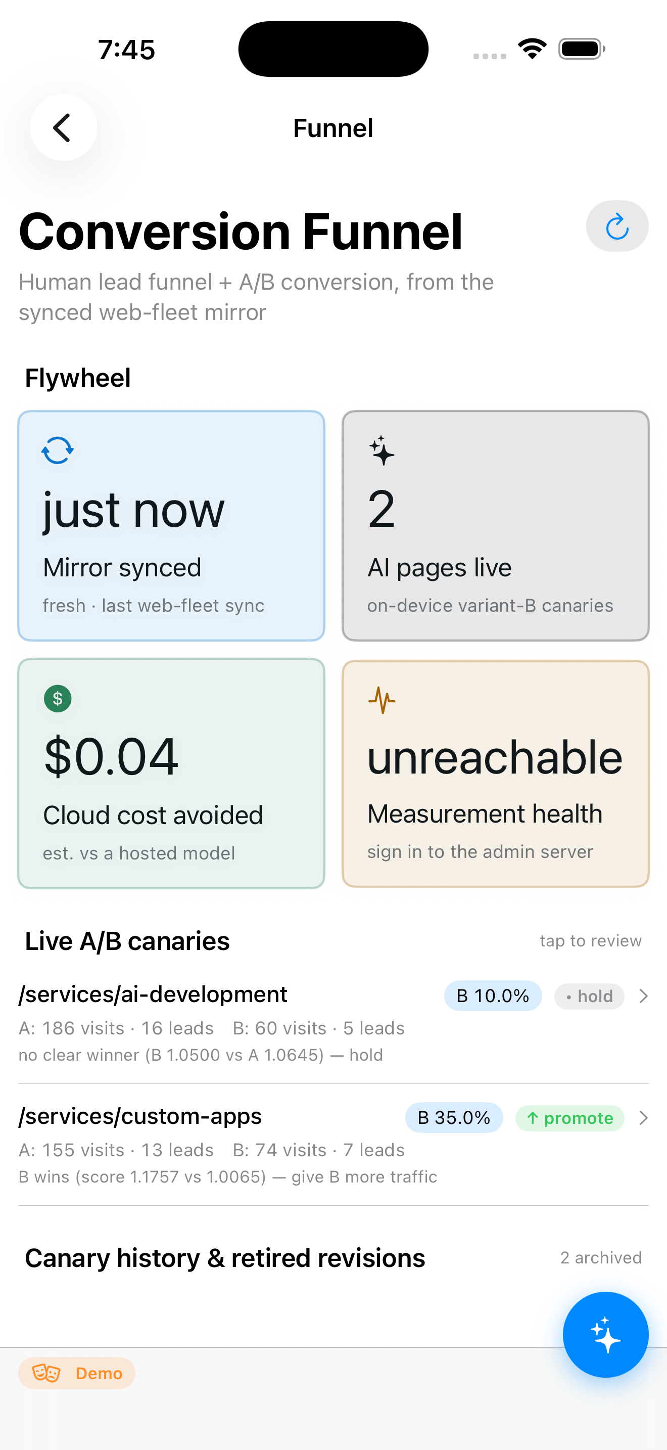 iPhone screenshot