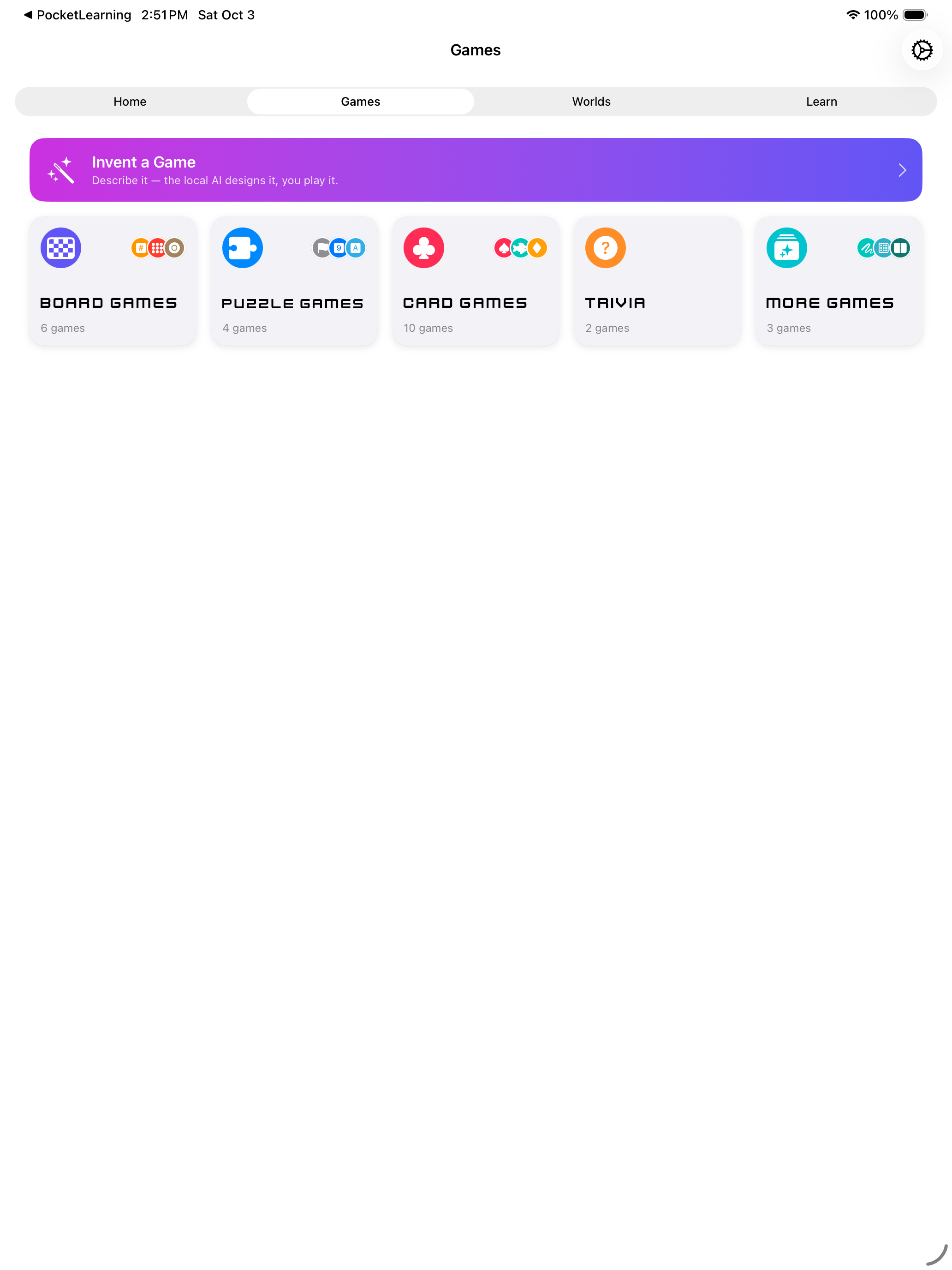 iPad screenshot