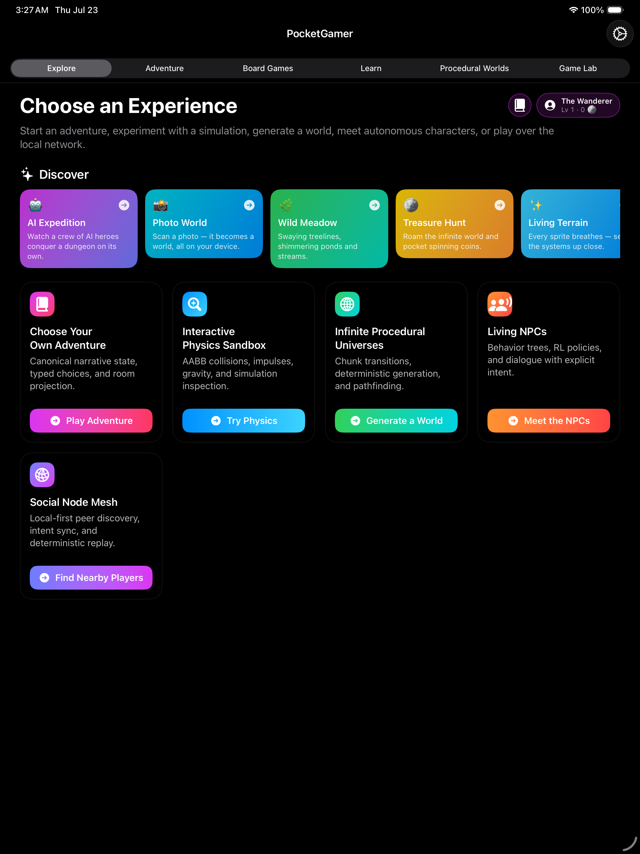 iPad screenshot