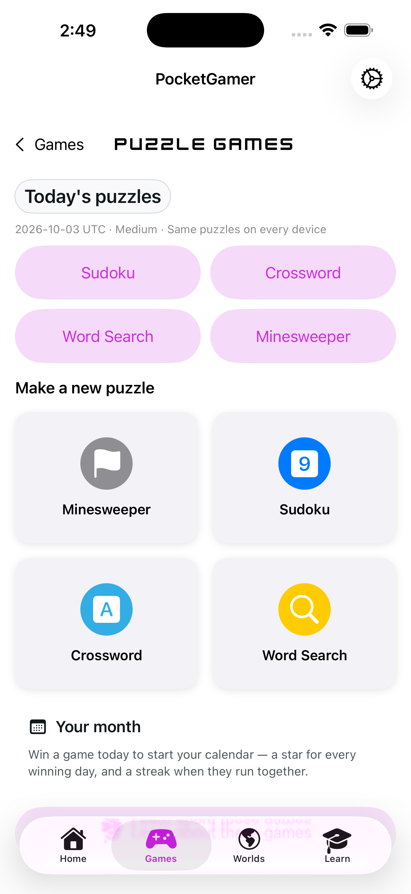iPhone screenshot