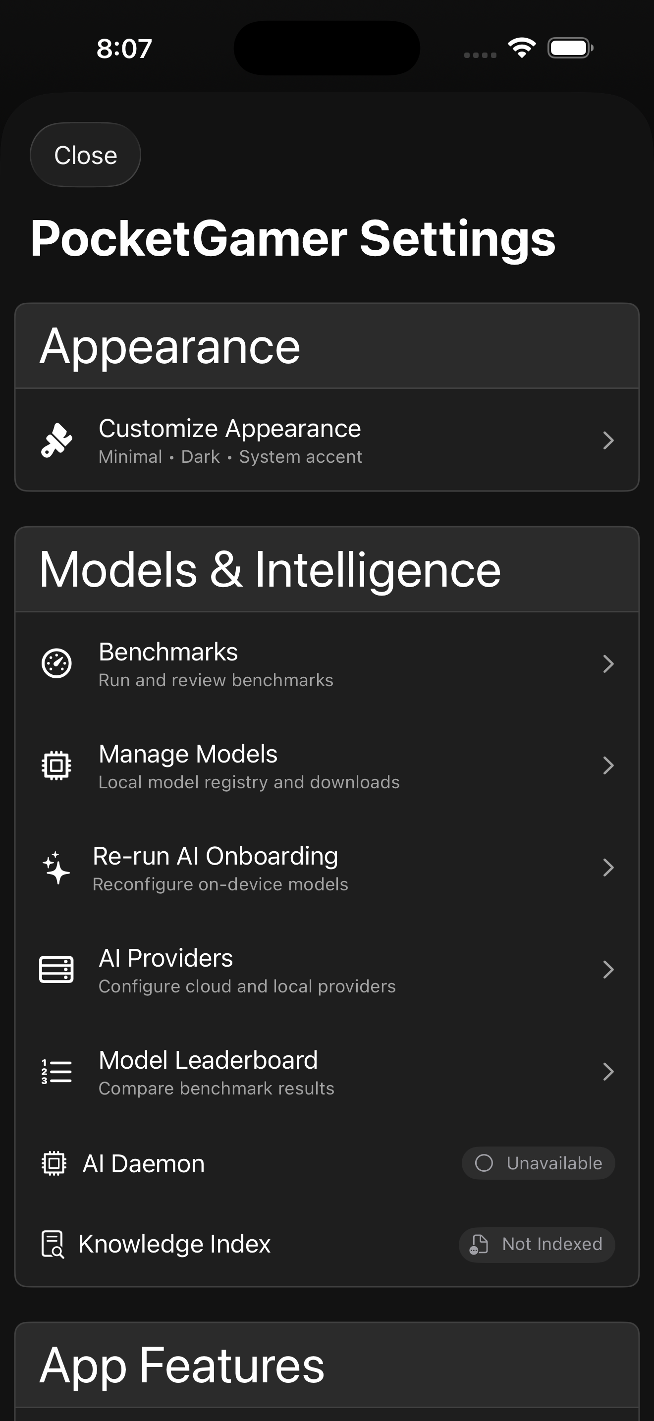 iPhone screenshot