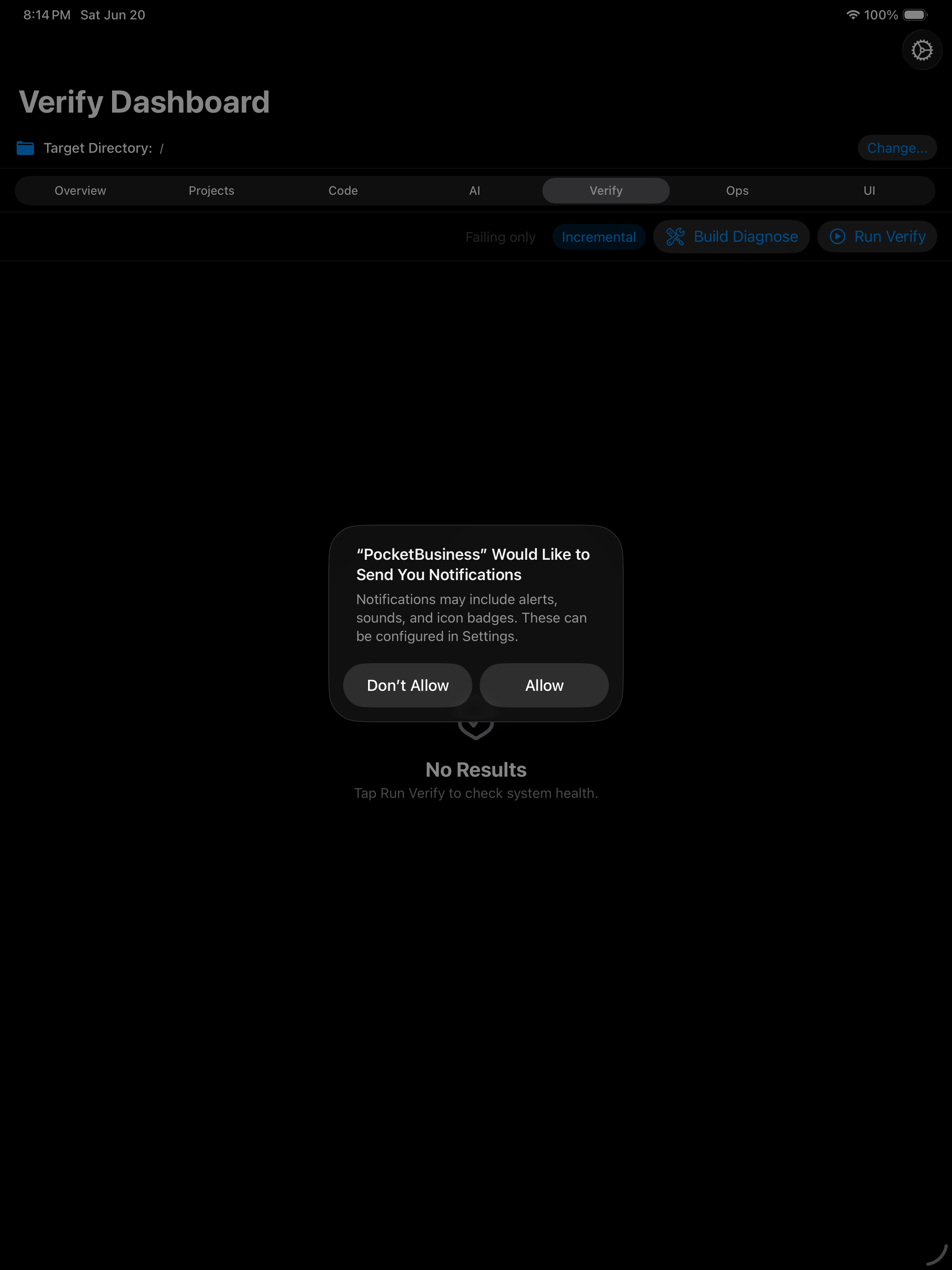 iPad screenshot