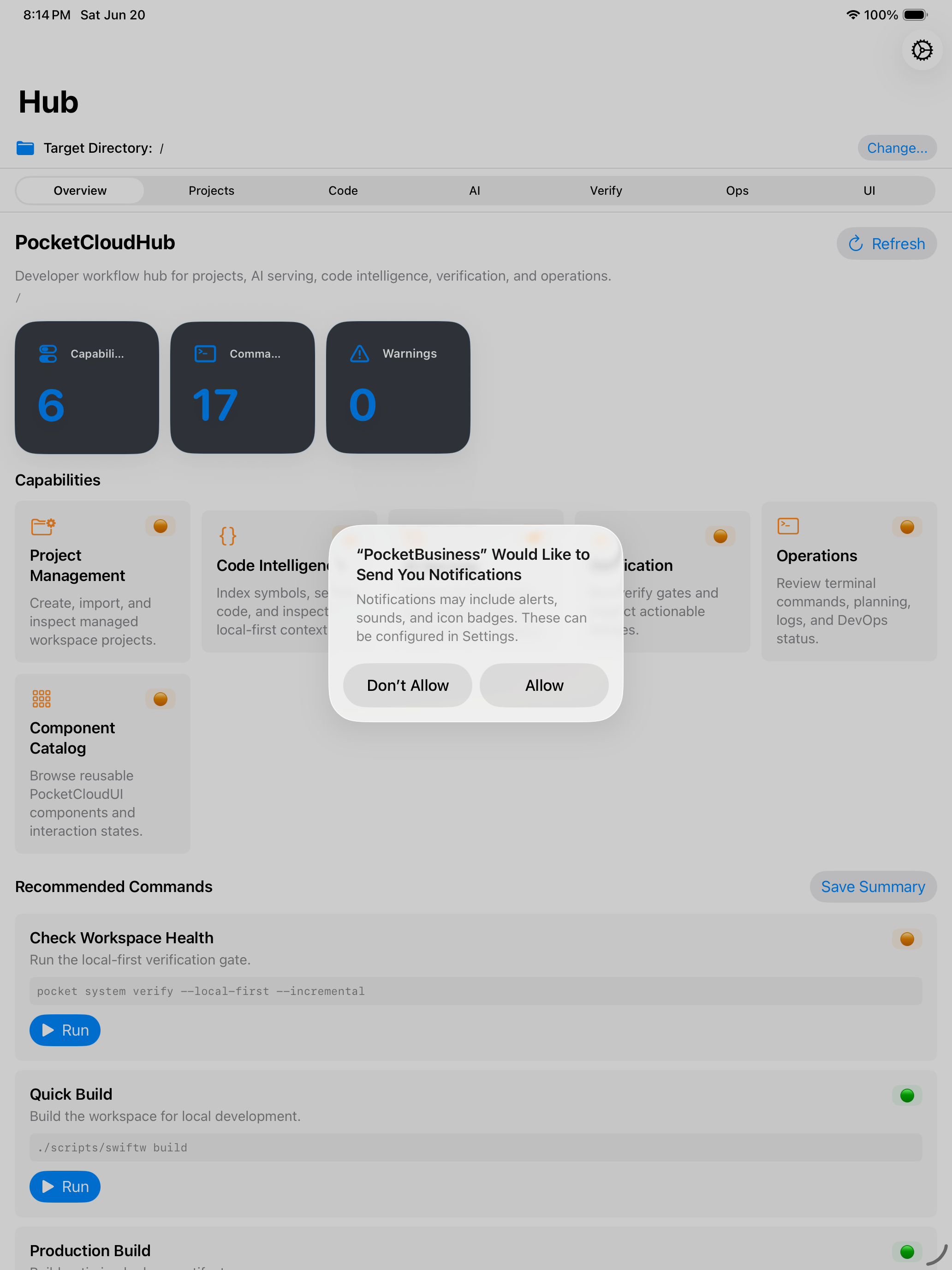 iPad screenshot