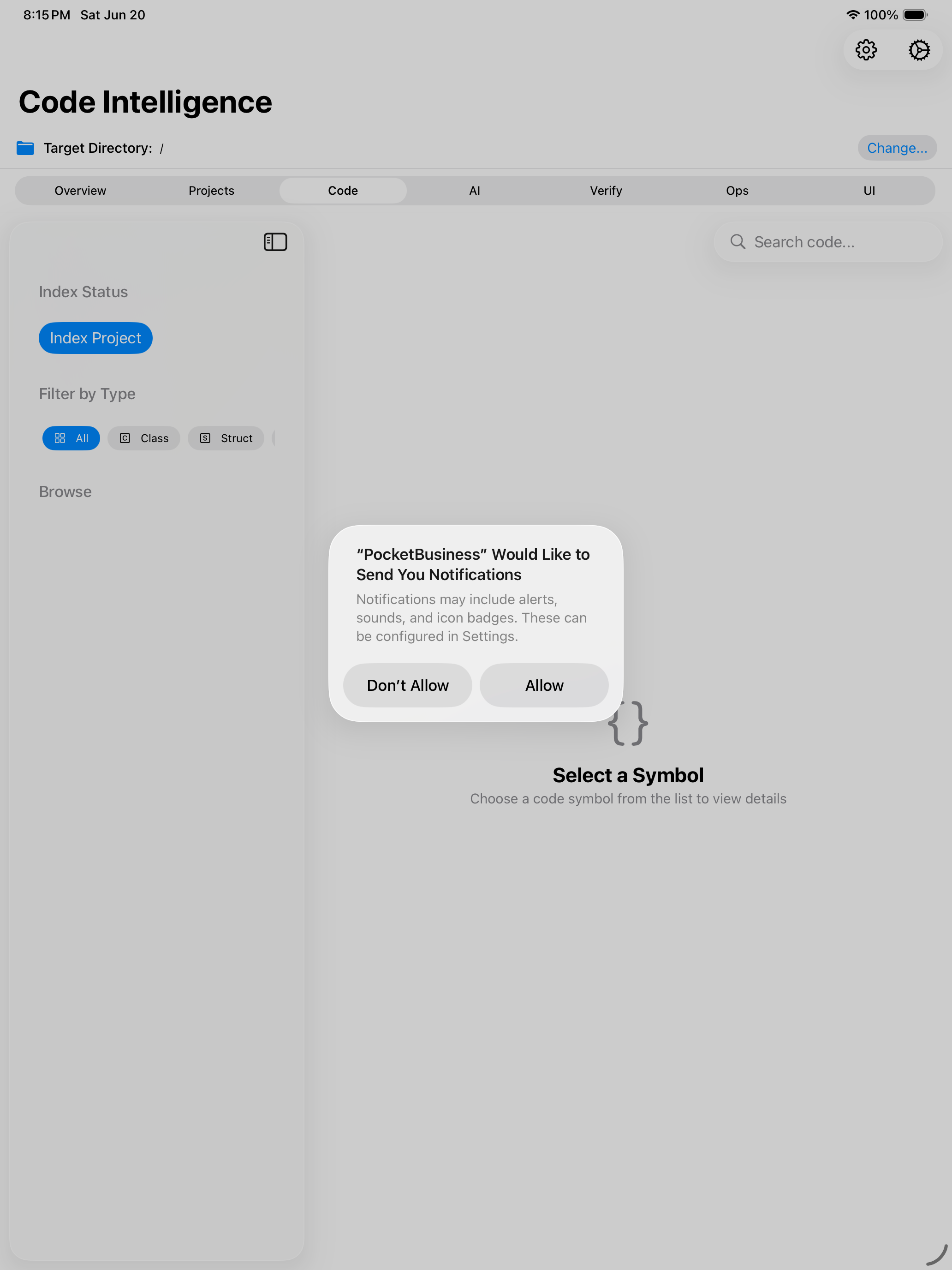 iPad screenshot