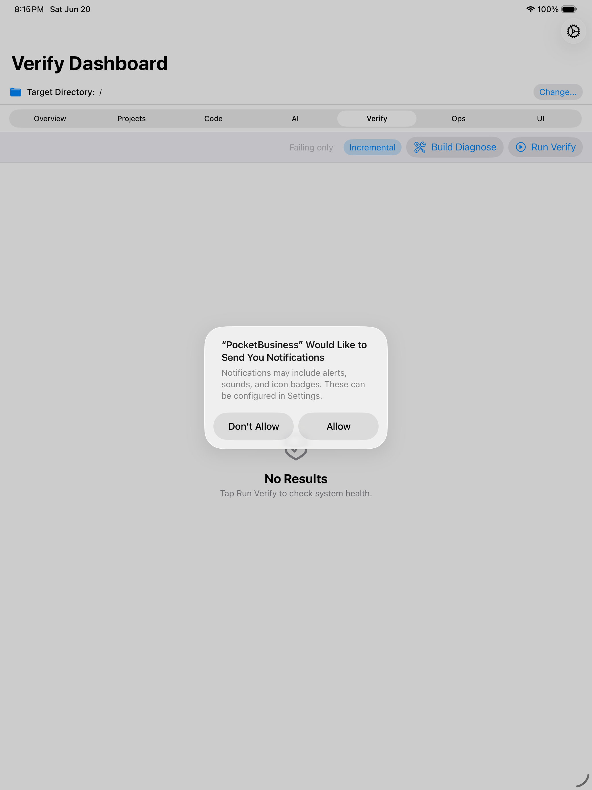 iPad screenshot