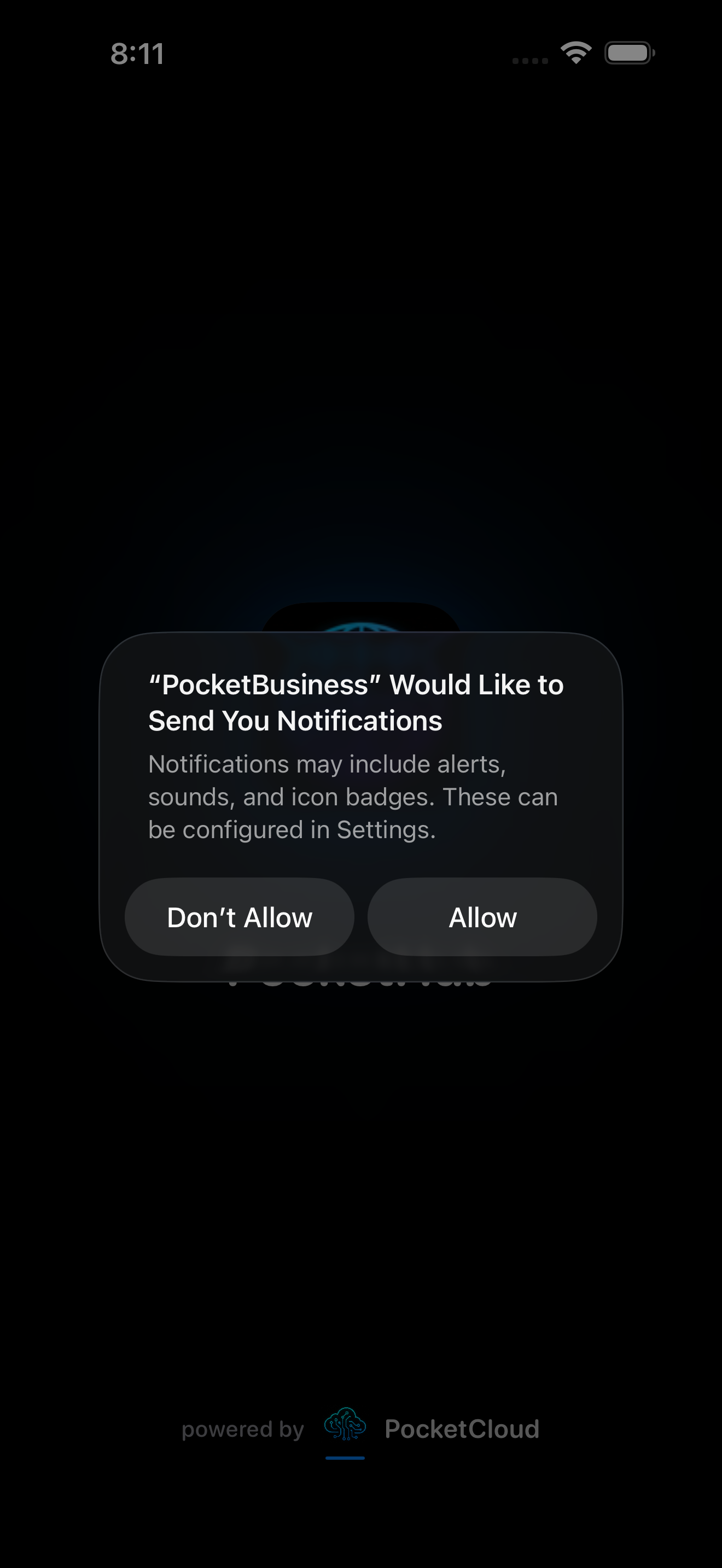 iPhone screenshot