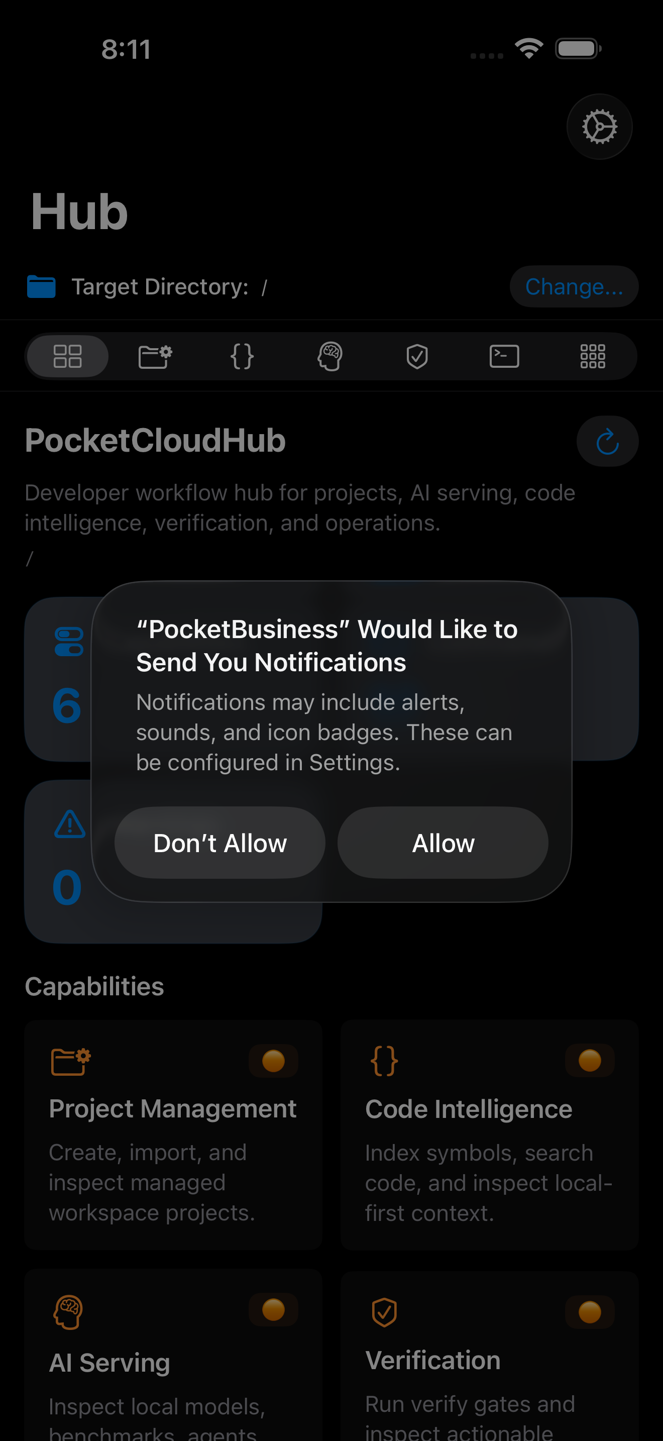 iPhone screenshot