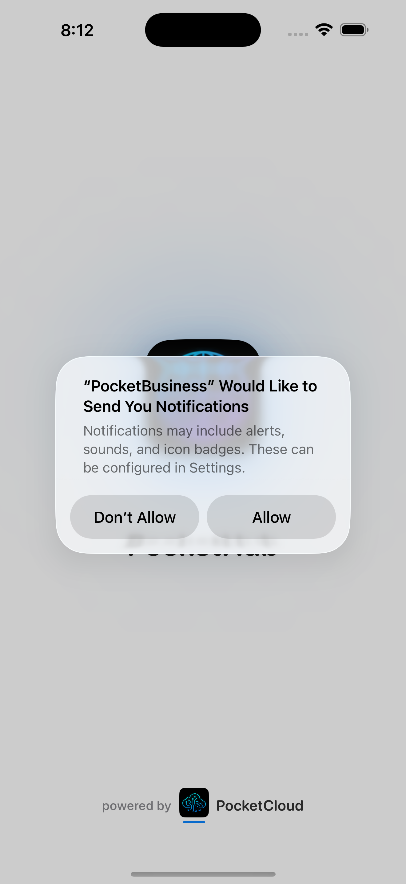 iPhone screenshot