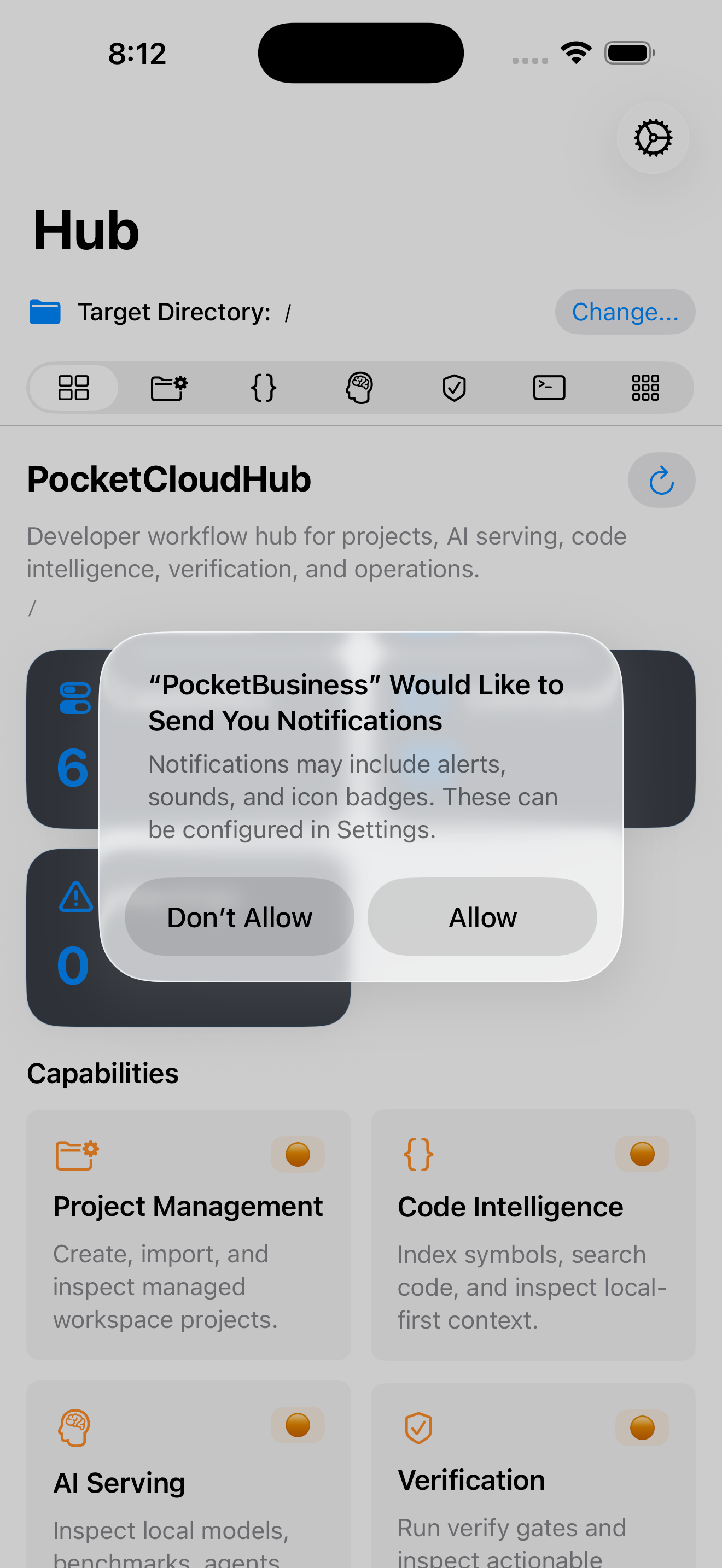 iPhone screenshot
