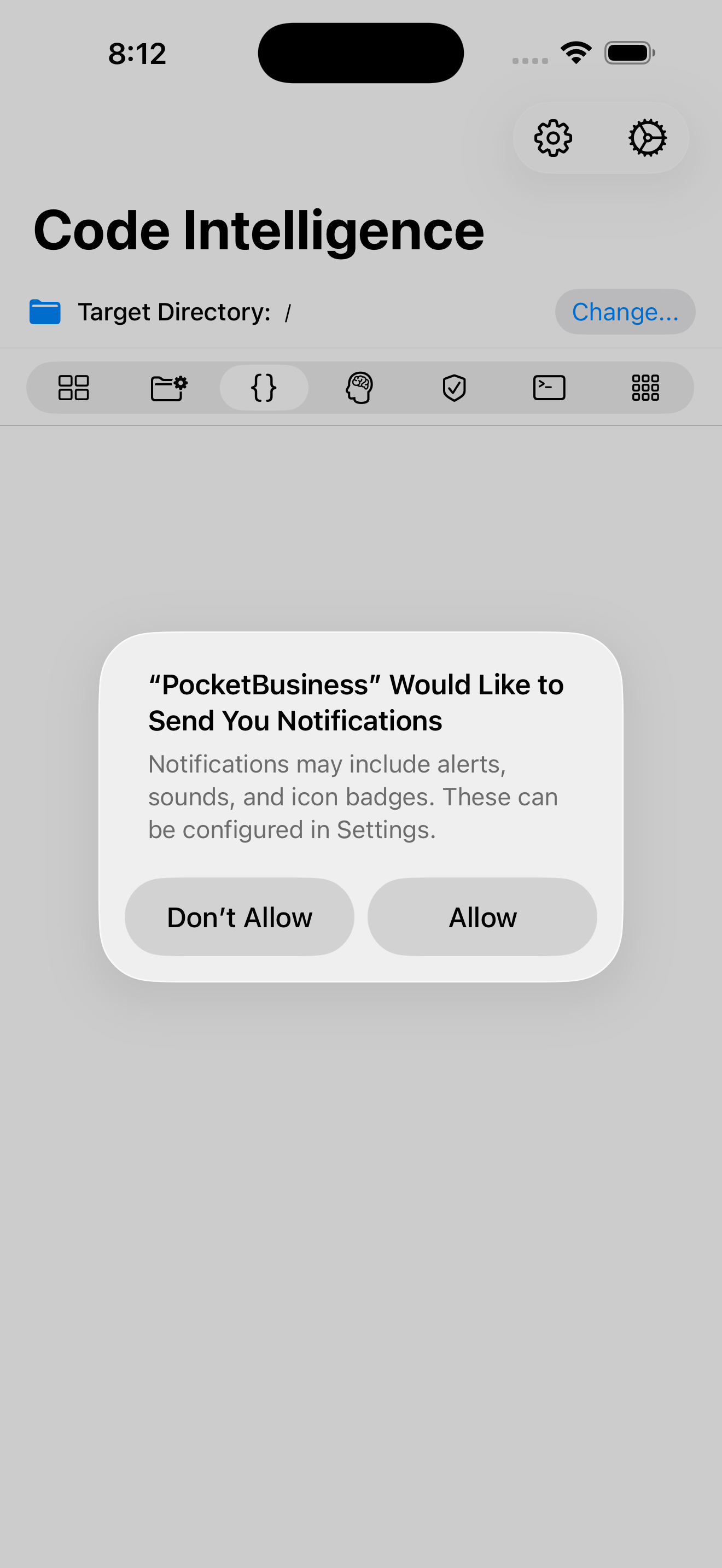 iPhone screenshot