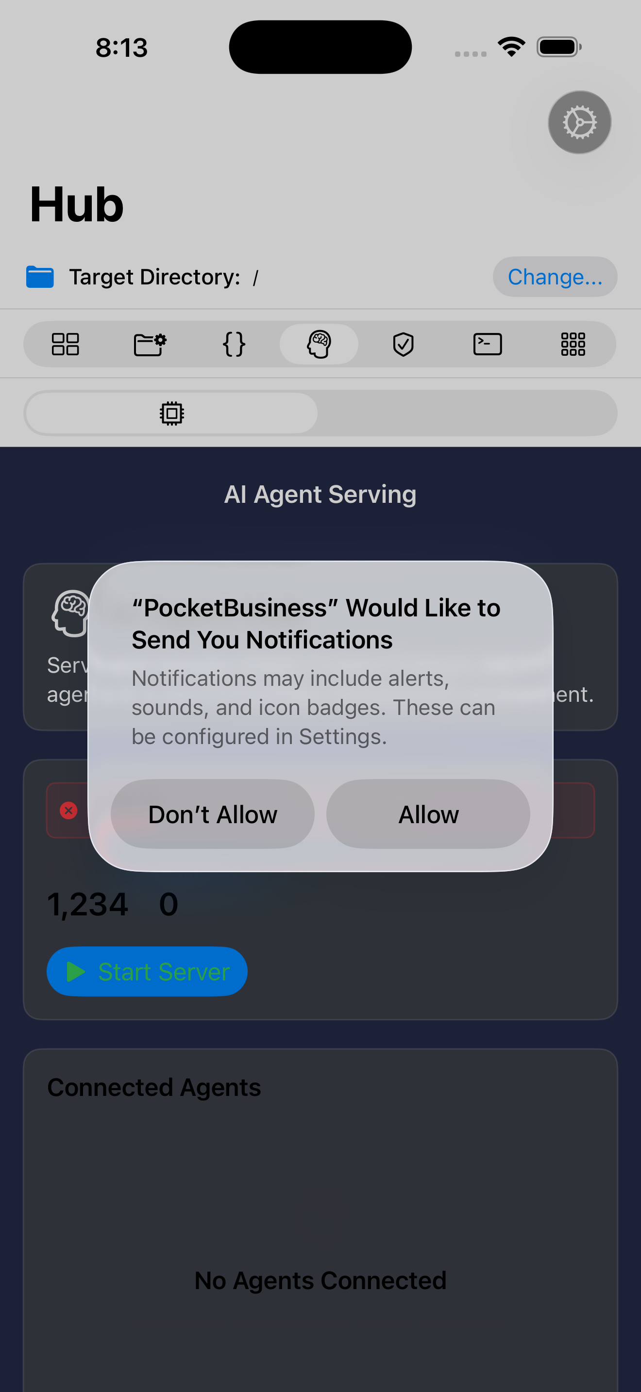 iPhone screenshot
