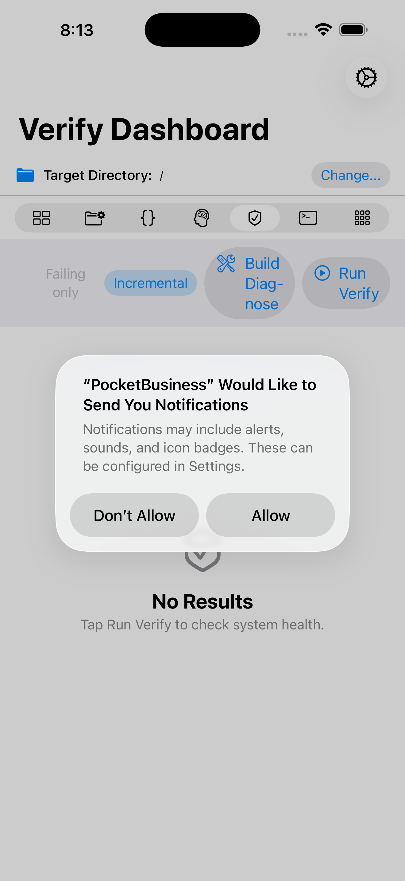 iPhone screenshot