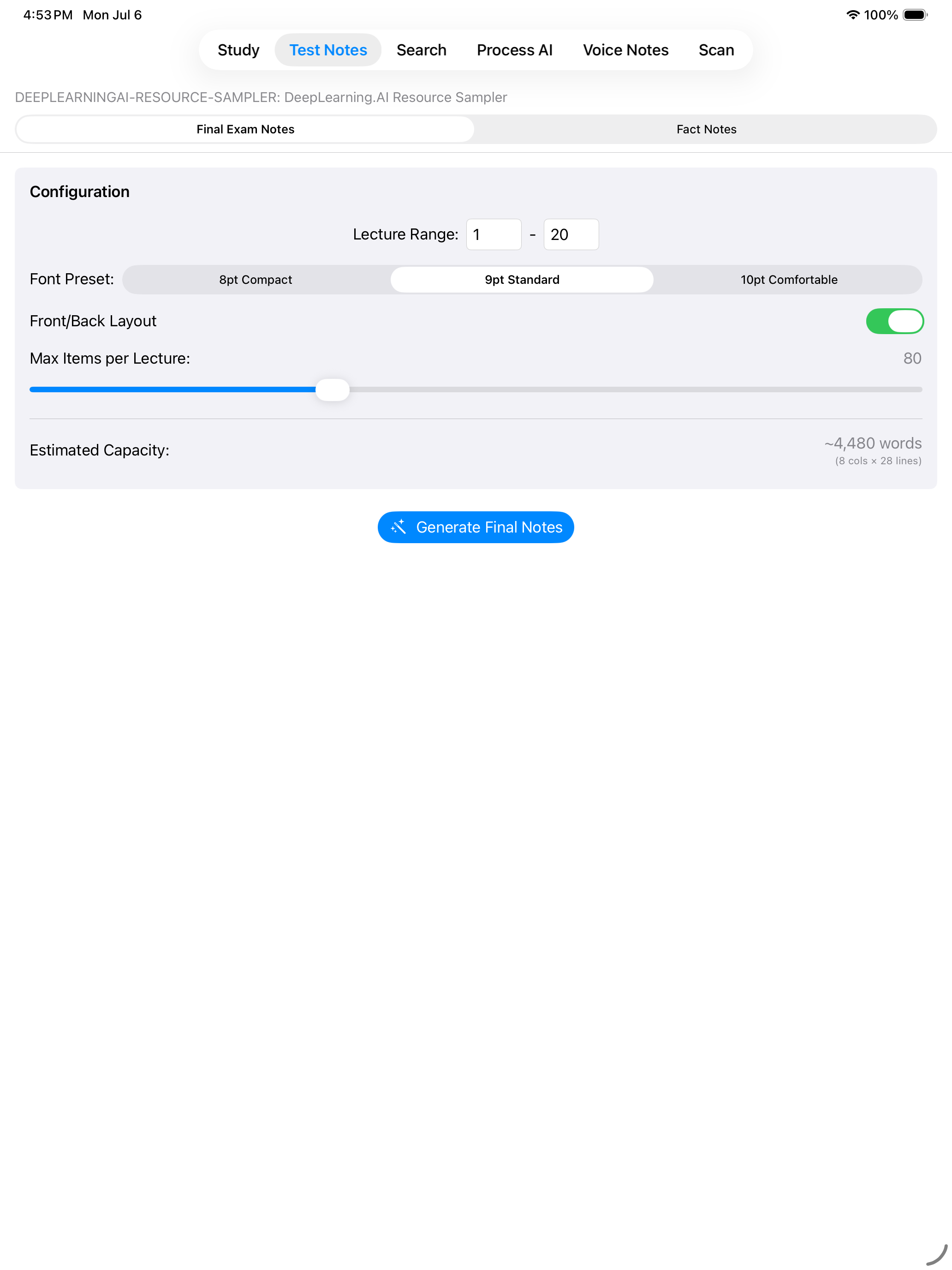 iPad screenshot