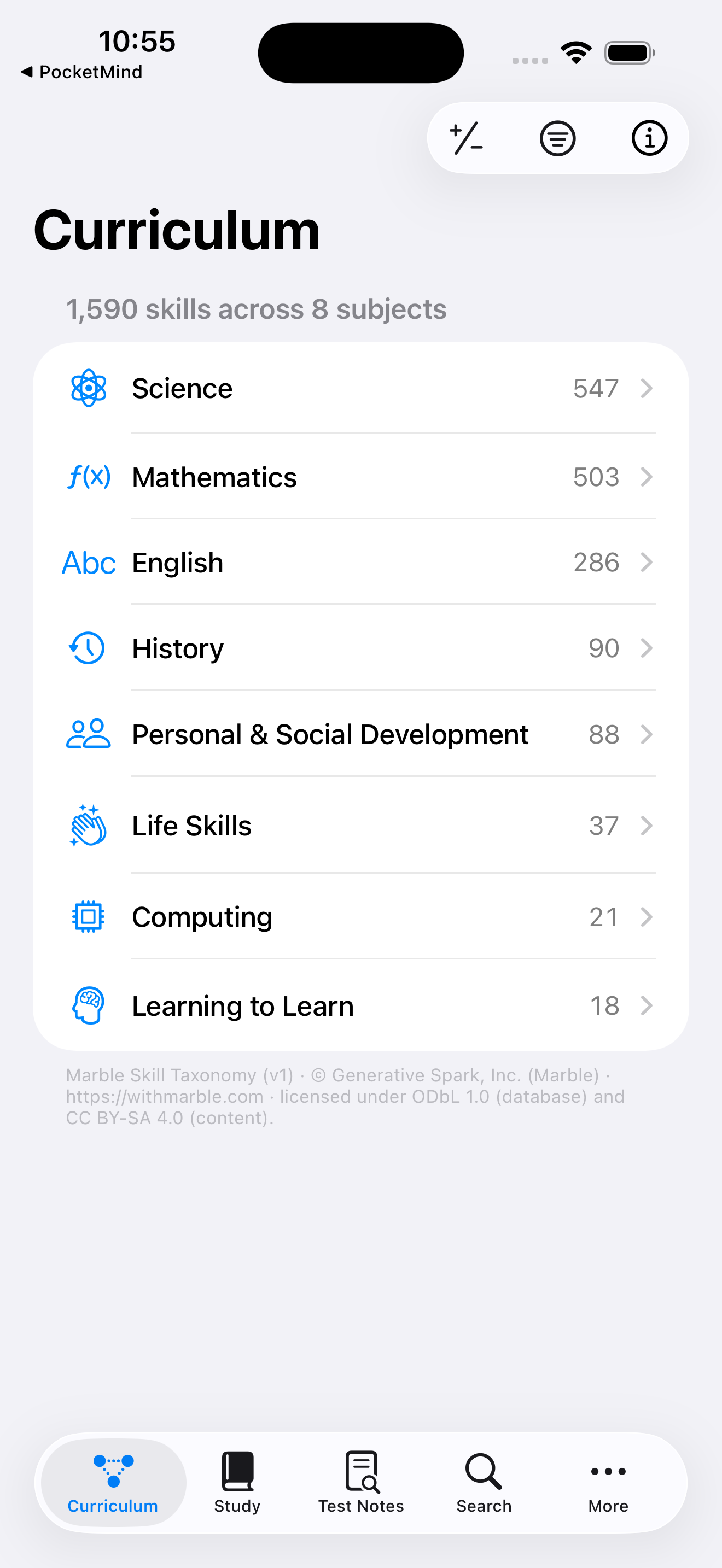 iPhone screenshot