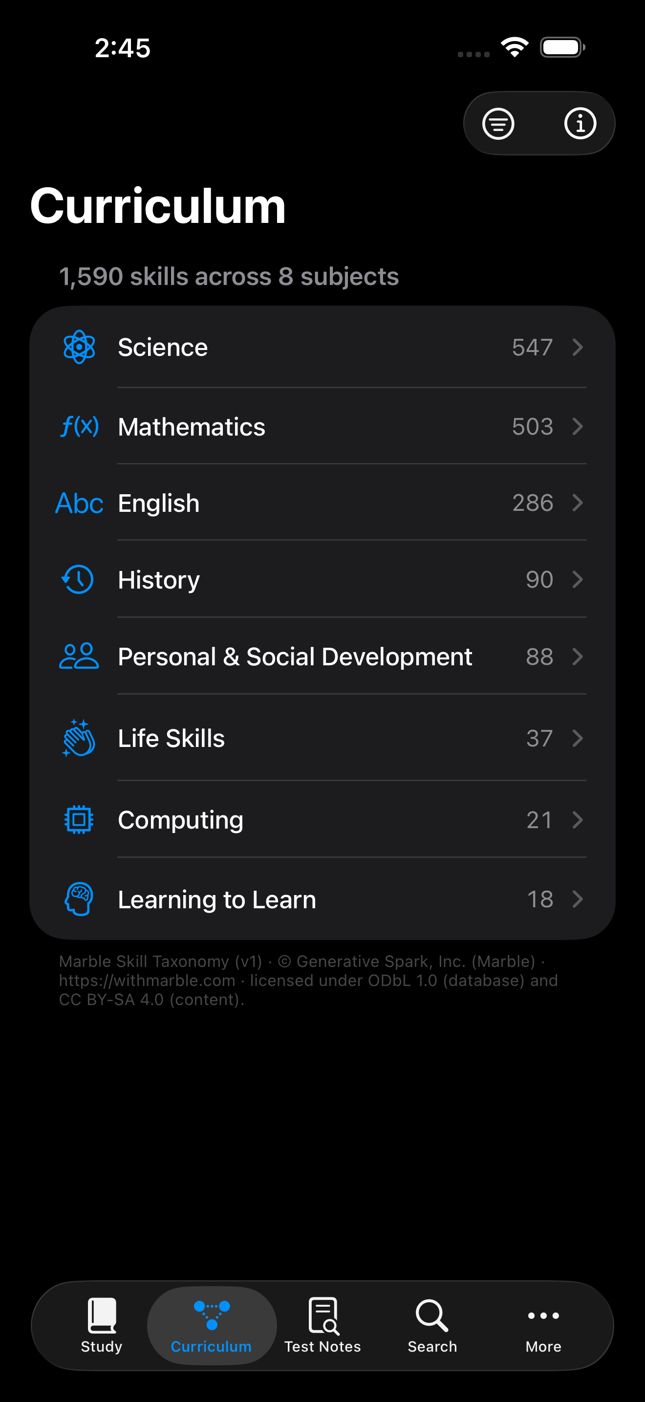 iPhone screenshot
