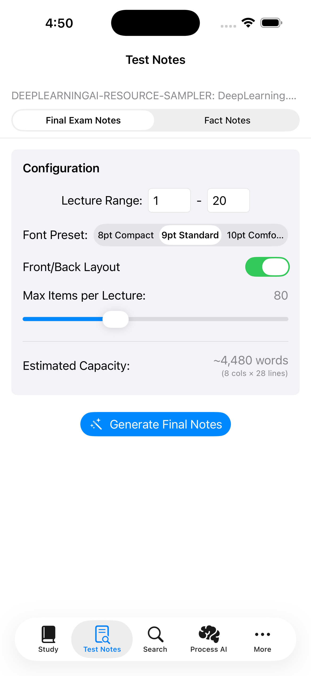 iPhone screenshot