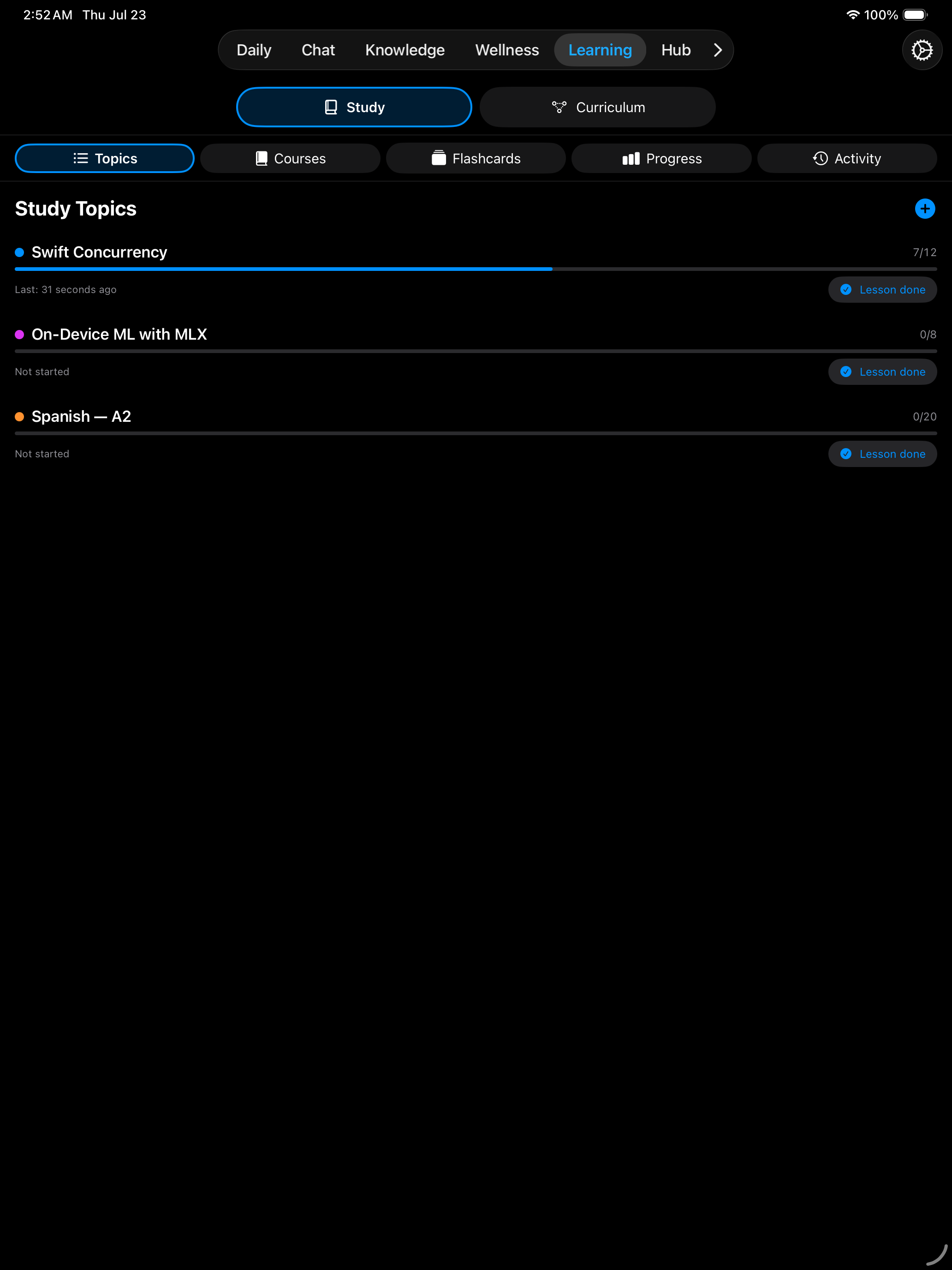 iPad screenshot