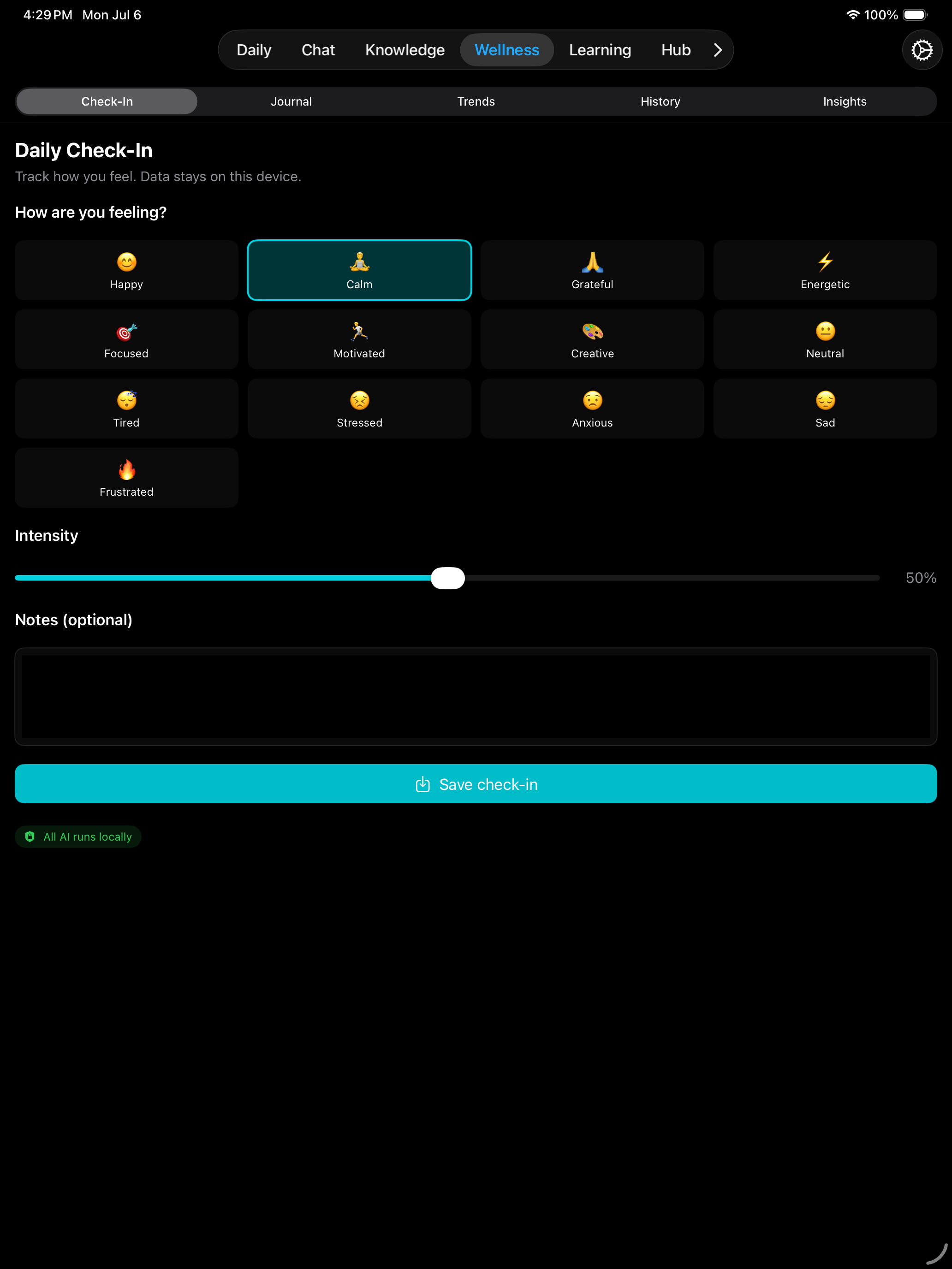 iPad screenshot