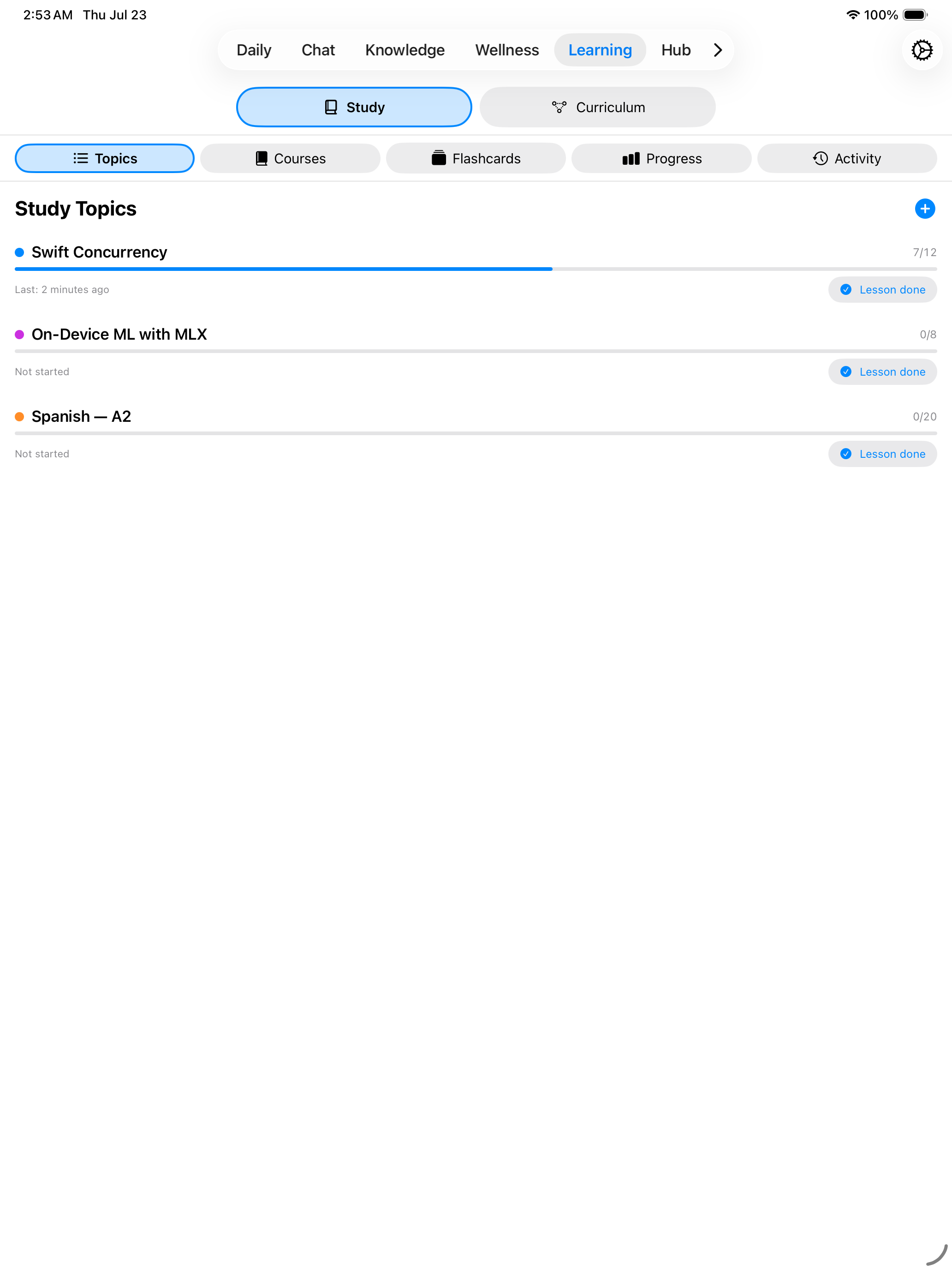 iPad screenshot