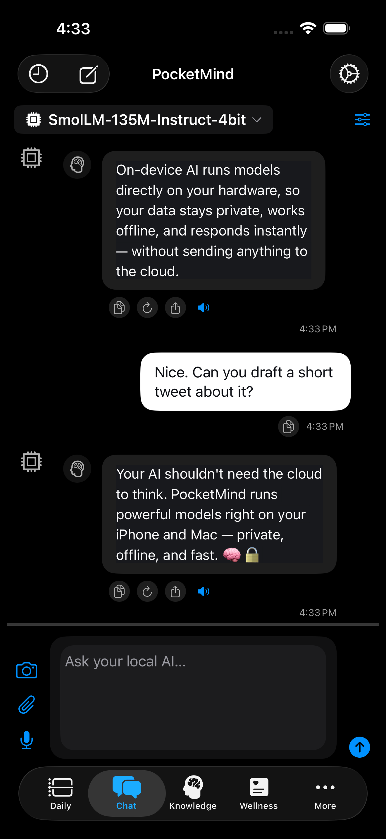 iPhone screenshot