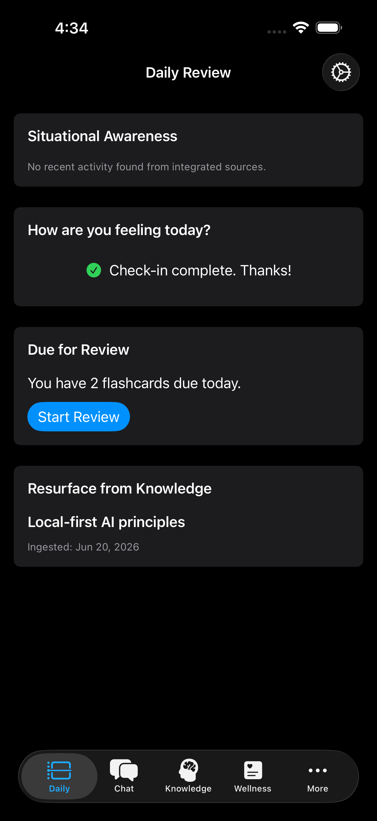 iPhone screenshot