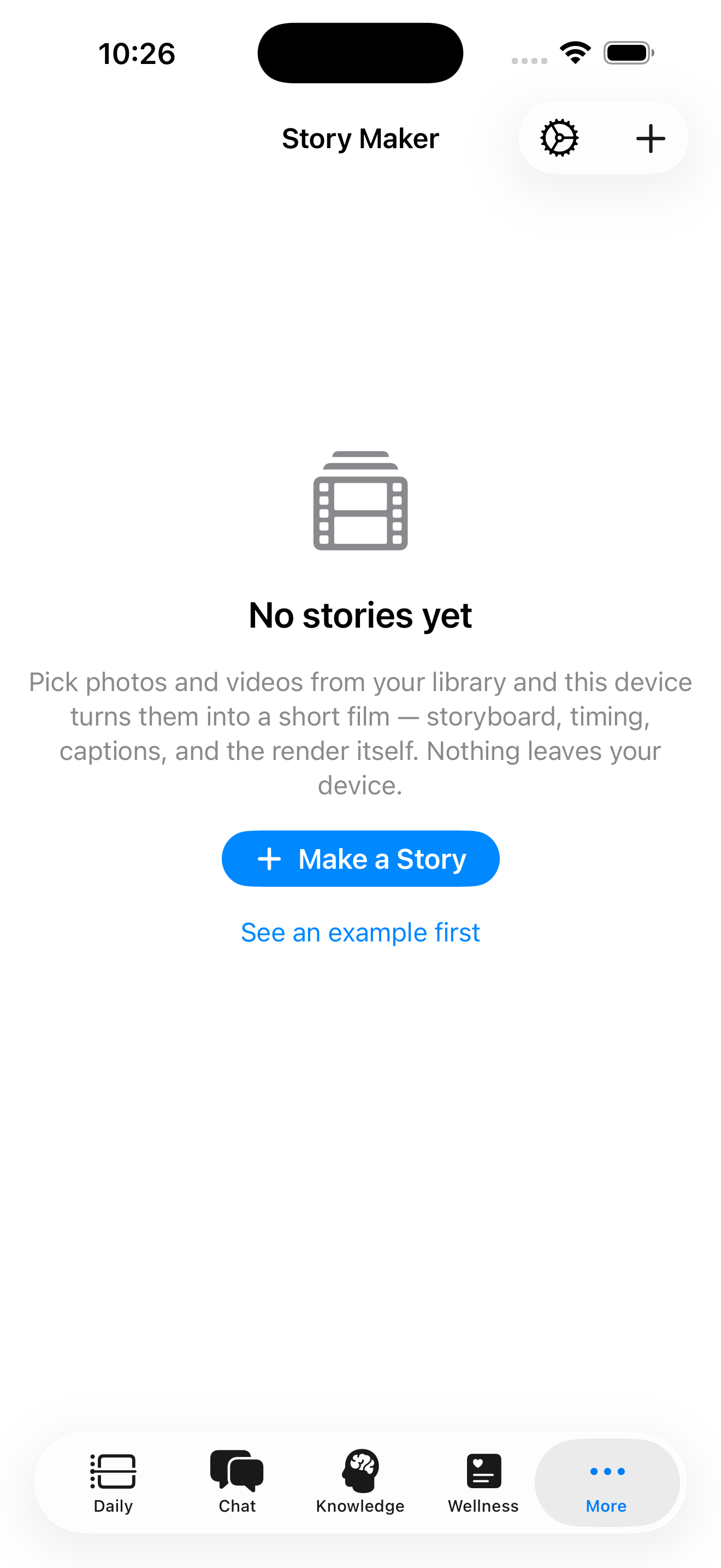 iPhone screenshot