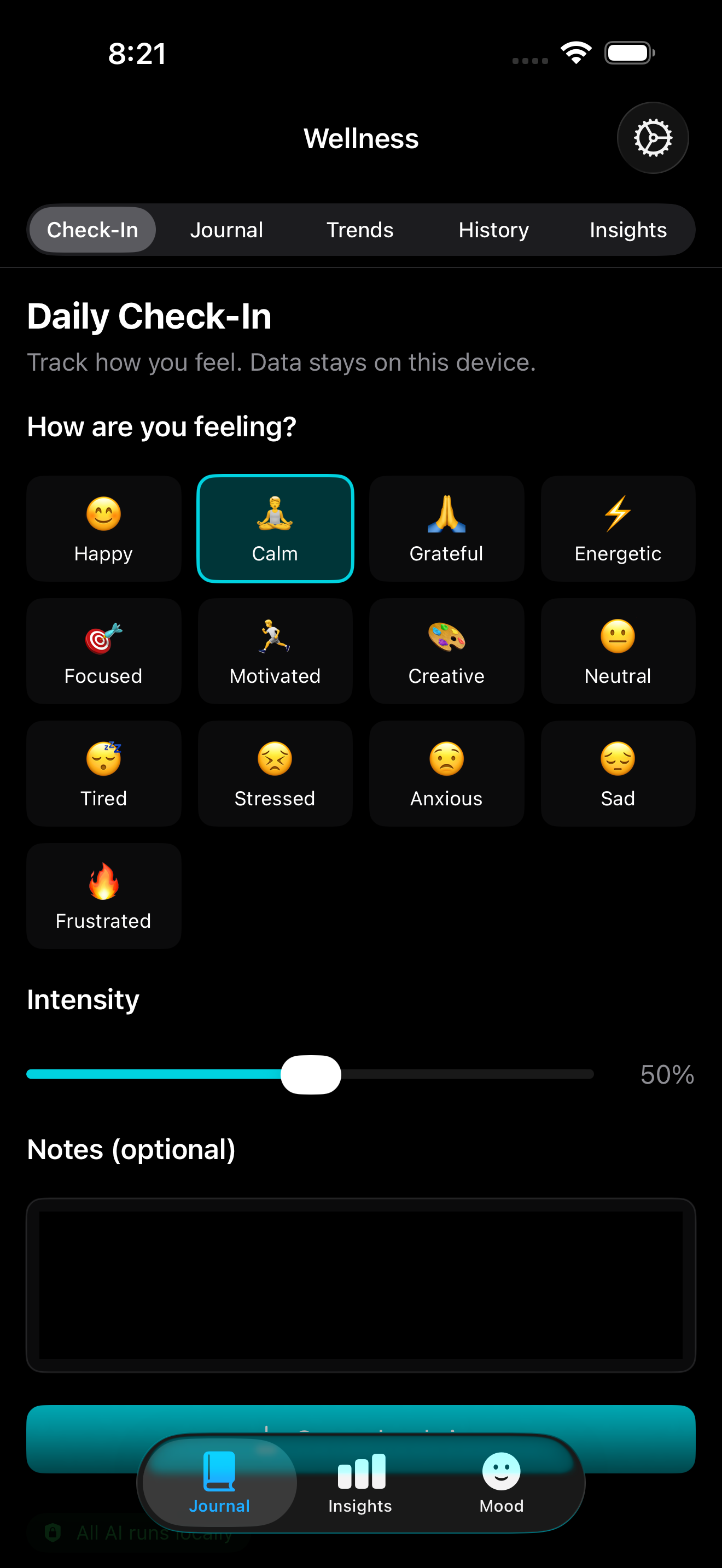 iPhone screenshot