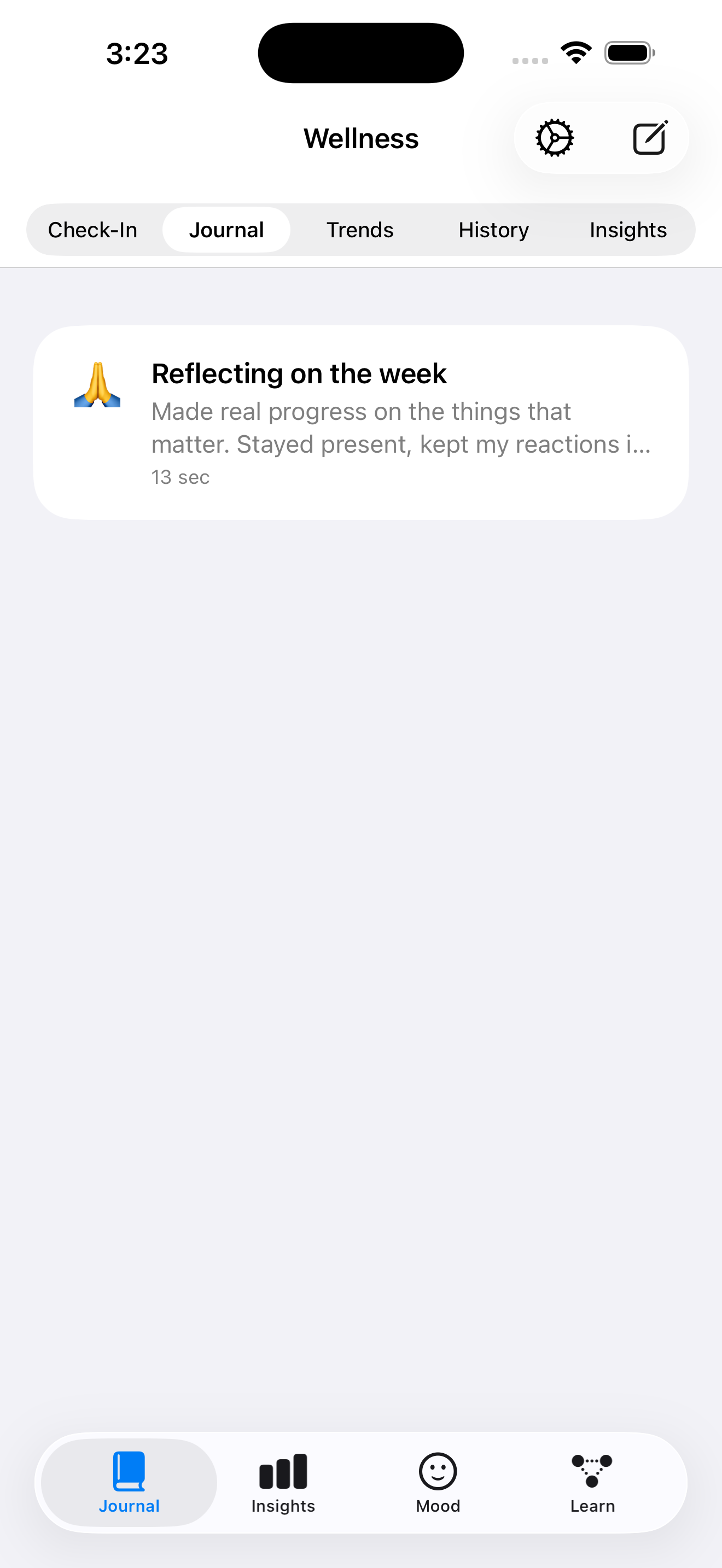 iPhone screenshot
