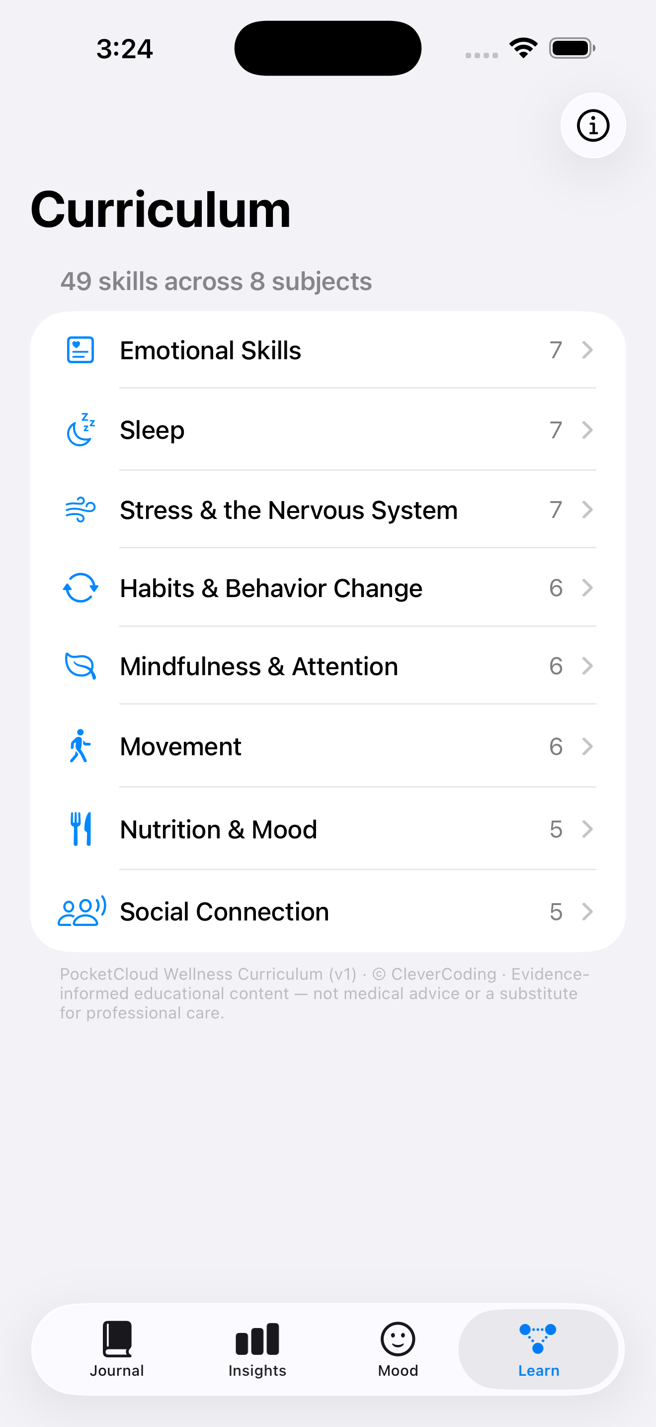 iPhone screenshot